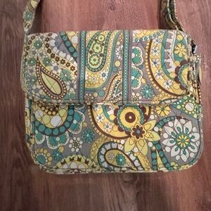 Vera Bradley Floral Patterned Shoulder Bag